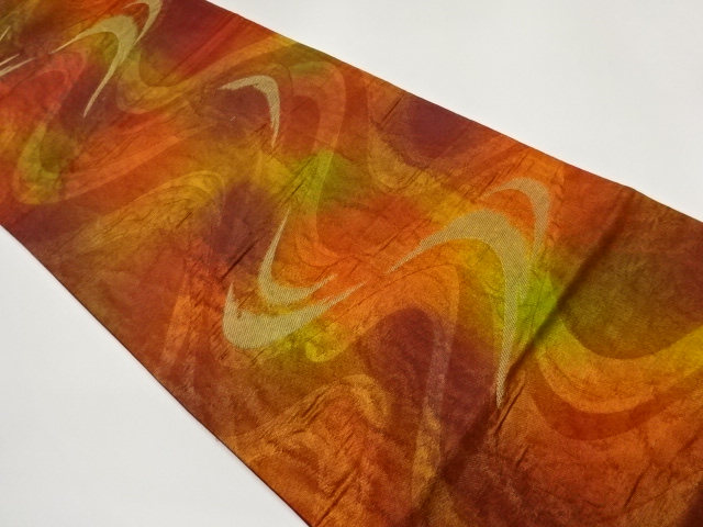 JAPANESE FUKURO OBI / MATELASSE / WOVEN STREAM